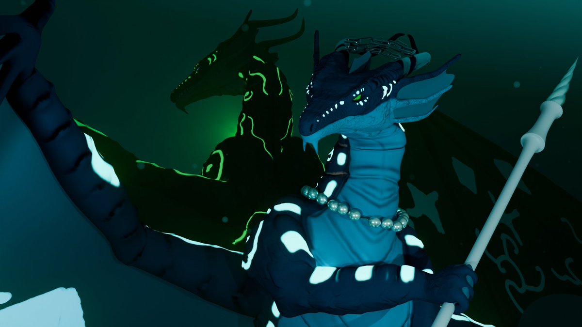 Rurikredwolf's tweet photo. You should follow me on that other place cuz im gonna slowly migrate there.

Anyway, part 2 of this, where Tsunami has to deal with a seemingly resurrected Orca.

#tsunamiwof #dragon #3D #blender #seawing #cycles #fantasy #wingsoffire #wof https://t.co/KyvNN2MivN