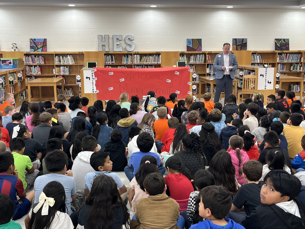 Thank you Mayor Grant of #Canton Georgia for speaking to our third graders about our government and the role we play as citizens of our amazing town! #elevatetheexcellence #learningisajourney