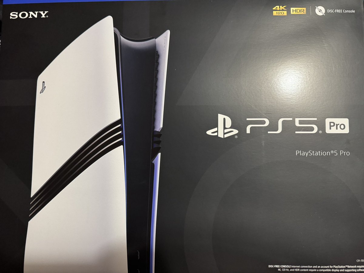 bree09247's tweet photo. It’s time! 🔥 #PS5Pro https://t.co/Q6IwxWKOIt