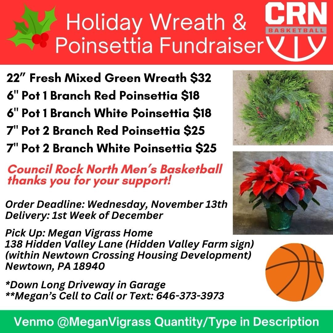 Council Rock North Basketball (@crnorthbball) on Twitter photo Get Your Orders in for the Holidays! Ends Next Week! <a href="/CouncilRockSD/">Council Rock</a> Get Your Orders in for the Holidays! Ends Next Week! <a href="/CouncilRockSD/">Council Rock</a>