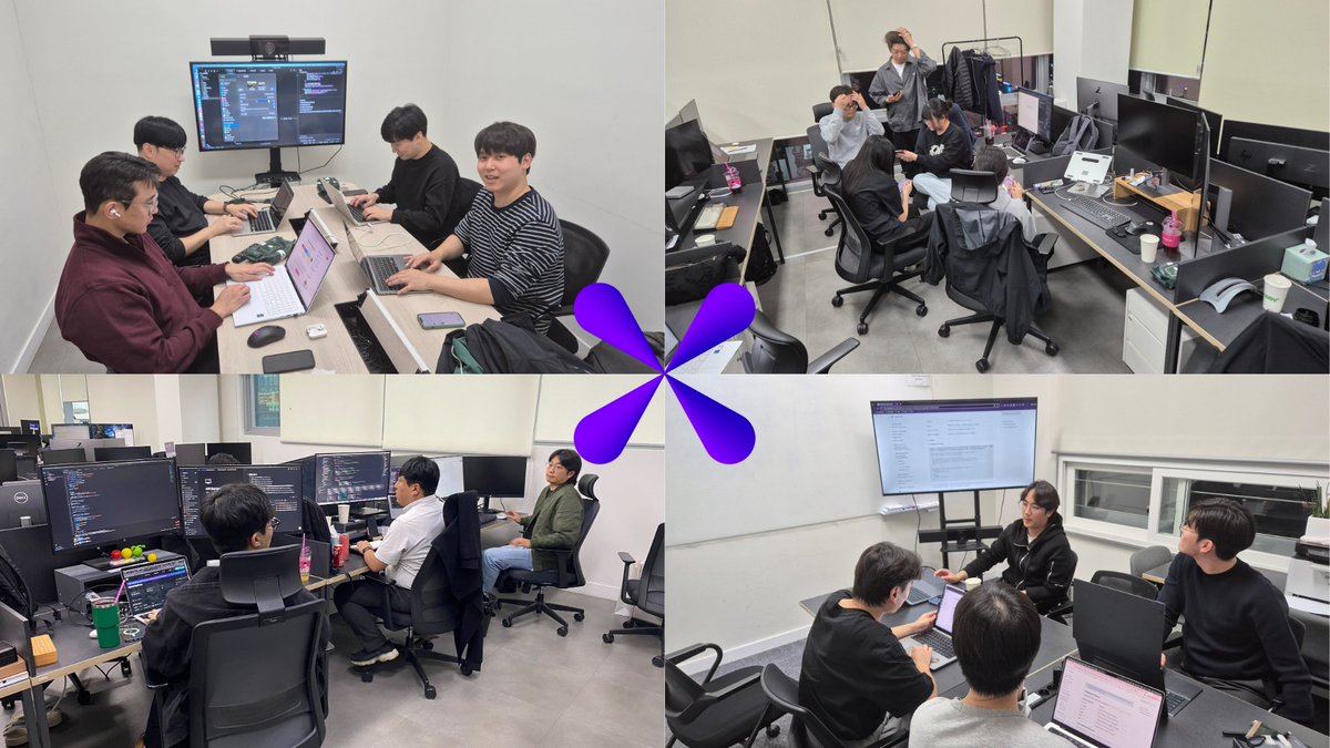 Xangle_official's tweet photo. 𝐗𝐚𝐧𝐠𝐥𝐞’𝐬 𝐟𝐢𝐫𝐬𝐭 𝐇𝐚𝐜𝐤𝐚𝐭𝐡𝐨𝐧
In an initiative to further contribute to the success of our clients and partners, Xangle launched an internal hackathon last week.

In this first chapter, our developers, joined by researchers and web3 advisors, focused on @Aptos. A total of 7 teams were formed, and each developed a brief proposal and presentation, which were reviewed on November 1st.

Among the projects proposed, the best two were selected for further review to continue contributing to the growth of the #aptos ecosystem.

Stay tuned for more innovation!
