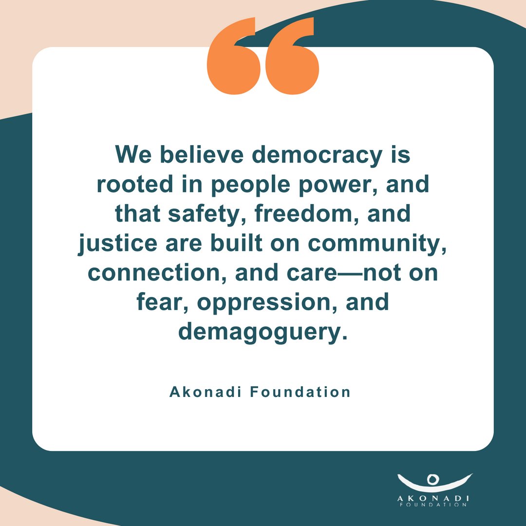 Regardless of what party is in power, it’s the people who will push this country forward to being a true multiracial democracy— together, onward, upward, and always in community.

Read our full statement on the election results: akonadi.org/rising-to-the-…