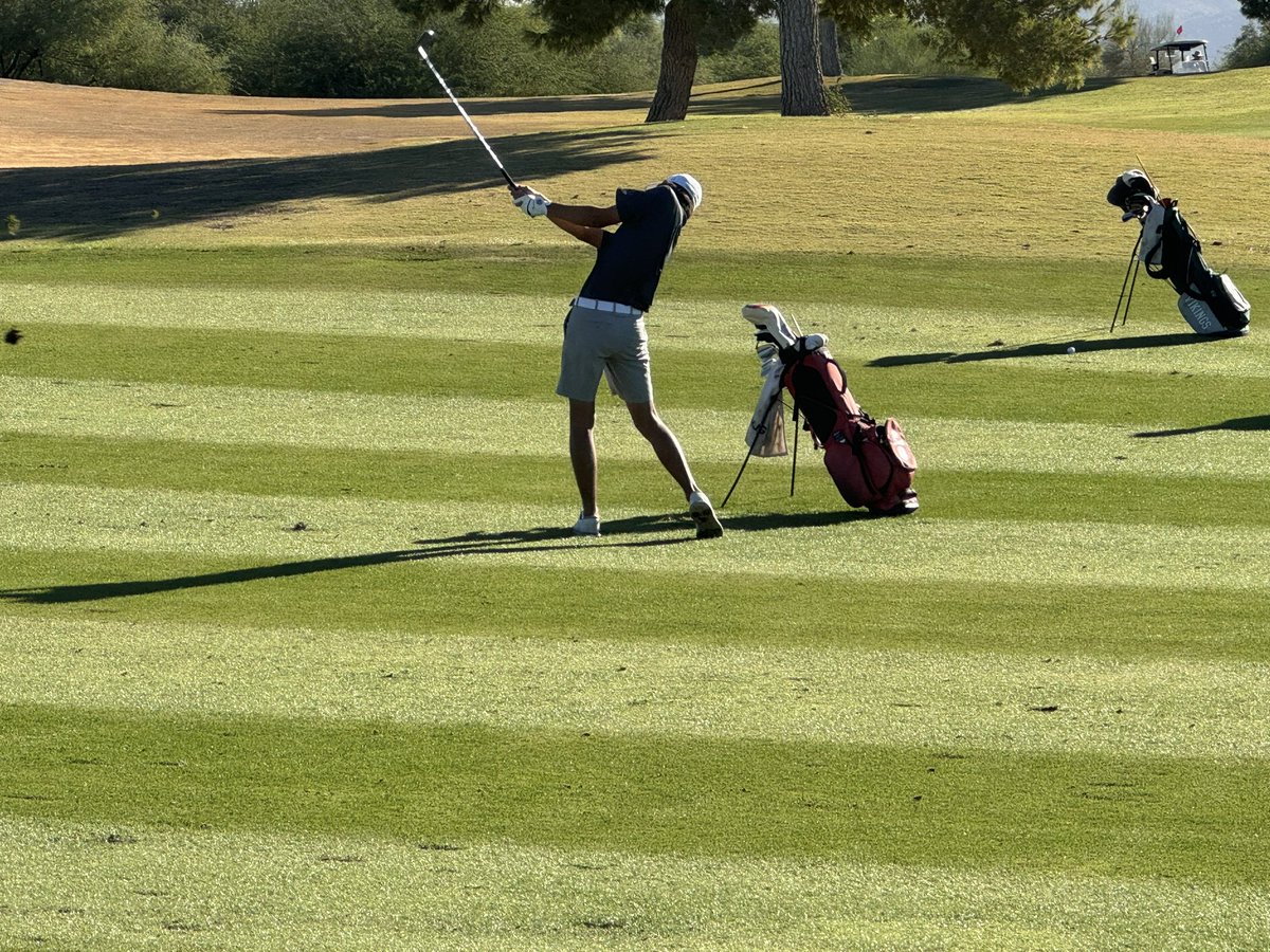 LibertyLionsGo1's tweet photo. Congratulations to Senior Nash Arthurs for finishing in 5th place in his 4th and final appearance in the AIA D1 State Golf Championships! And a shout out to Seniors Nathan Brawley and Eli Sweet who also finished their outstanding careers as Liberty Lions today! 🦁 #WeAreLiberty https://t.co/93KwskuCY0