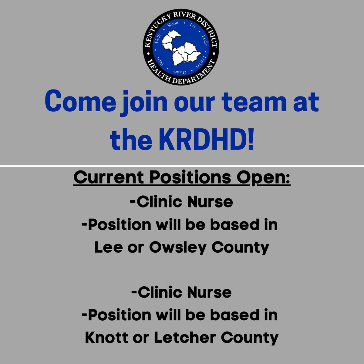 Kentucky River District Health Department tweet media