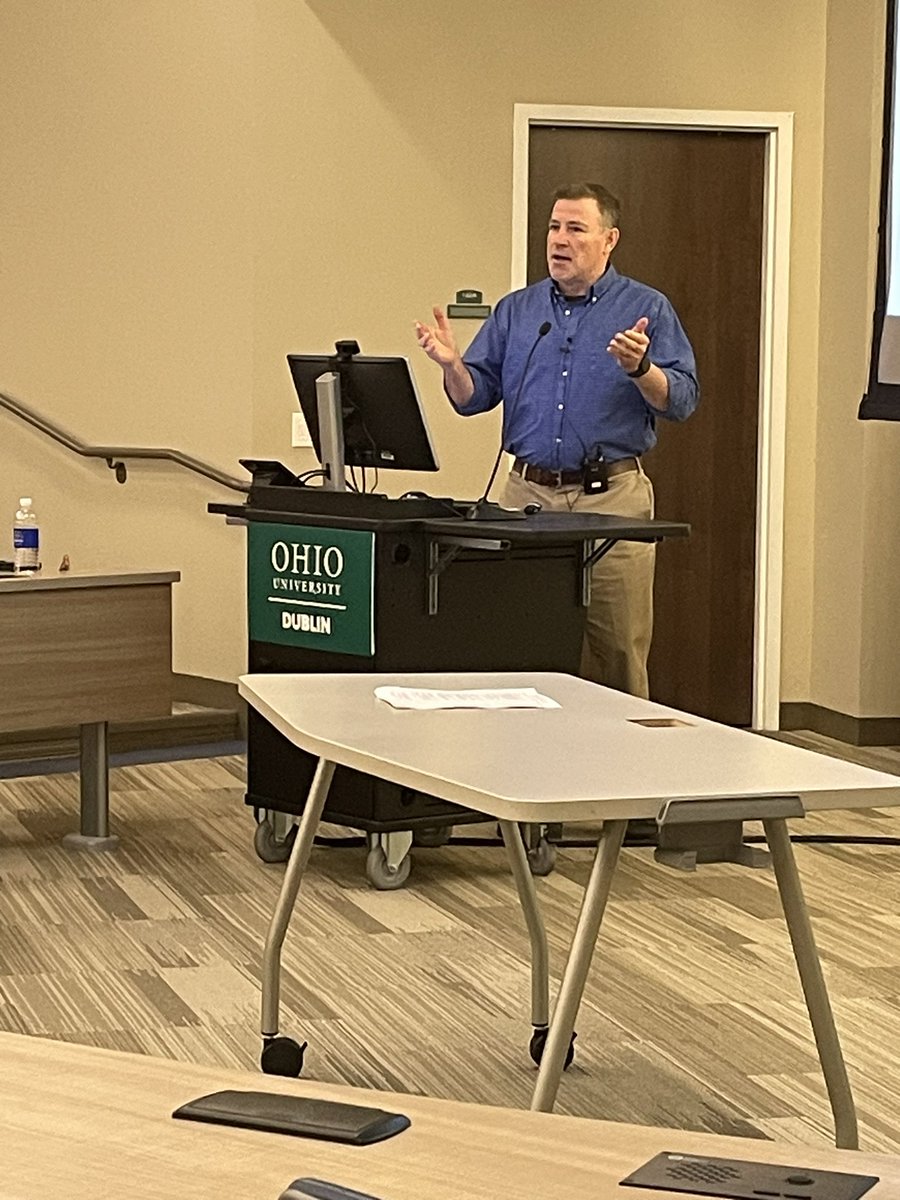 Drs. Darlene Berryman and Ed List present “Eating for Tomorrow” at the <a href="/ohiou/">Ohio University</a> <a href="/DublinOhio/">Dublin Ohio</a> Speaker Series <a href="/OUHCOM/">Heritage College</a> @EBI_OU