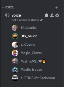 Mercury Trades (@mercury_trades1) on Twitter photo WE ON VOICE!     ๐ฅ
discord.gg/8W7KmChxj6 WE ON VOICE!     ๐ฅ
discord.gg/8W7KmChxj6