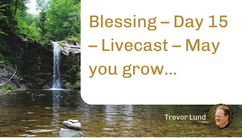 trevorhlund's tweet photo. Don’t conform but be transformed, so you can have peace, and joy and hope at all times in every situation.
Read the full article: Blessing – Day 15 – Livecast – May you grow…
▸ https://t.co/J9IITpKcsn
#bless #blessing #blessingfromthebook #EnhancedAudioVersion https://t.co/AjaBaZWUYG