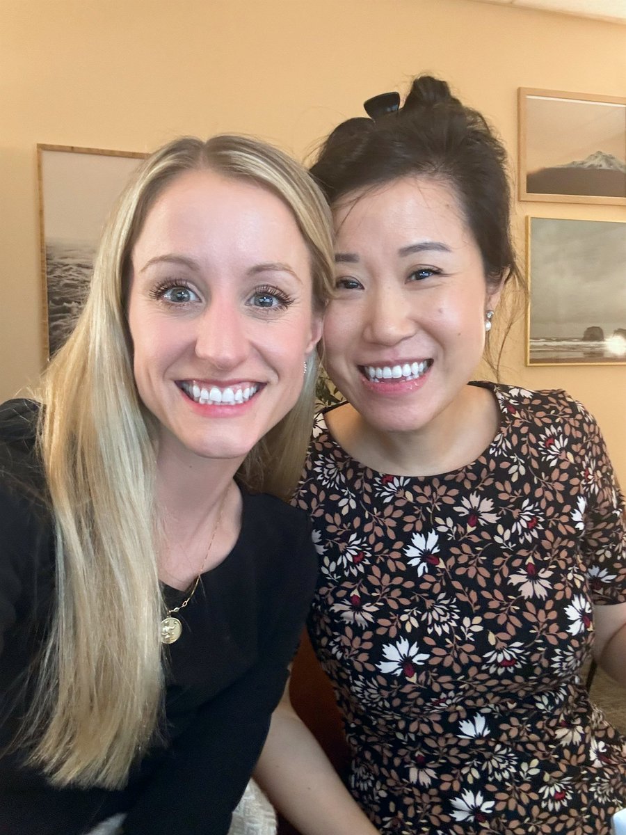 Got to spend all day with one of my very favorite #WomenWhoCurie today, <a href="/angela_jia_/">Angela Jia</a> , as we interviewed future #WeWhoCurie applicants for <a href="/RadOncUH/">RadOncUH</a> residency together ❤️🥳 Cheers to so many more incredible colleagues and friends out there, too. 🥂