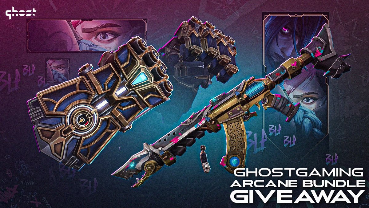GhostGaming's tweet photo. 🦈 2x VALORANT ARCANE BUNDLE GIVEAWAY 🦈

TO ENTER: 
1️⃣ Follow @GhostGaming 
2️⃣ Like &amp; Repost
3️⃣ Tag your duo 
4️⃣ Join our Discord https://t.co/DUXYrA9kSP

Winners drawn on November 15th 🗓️ https://t.co/aoHKN4WwWY