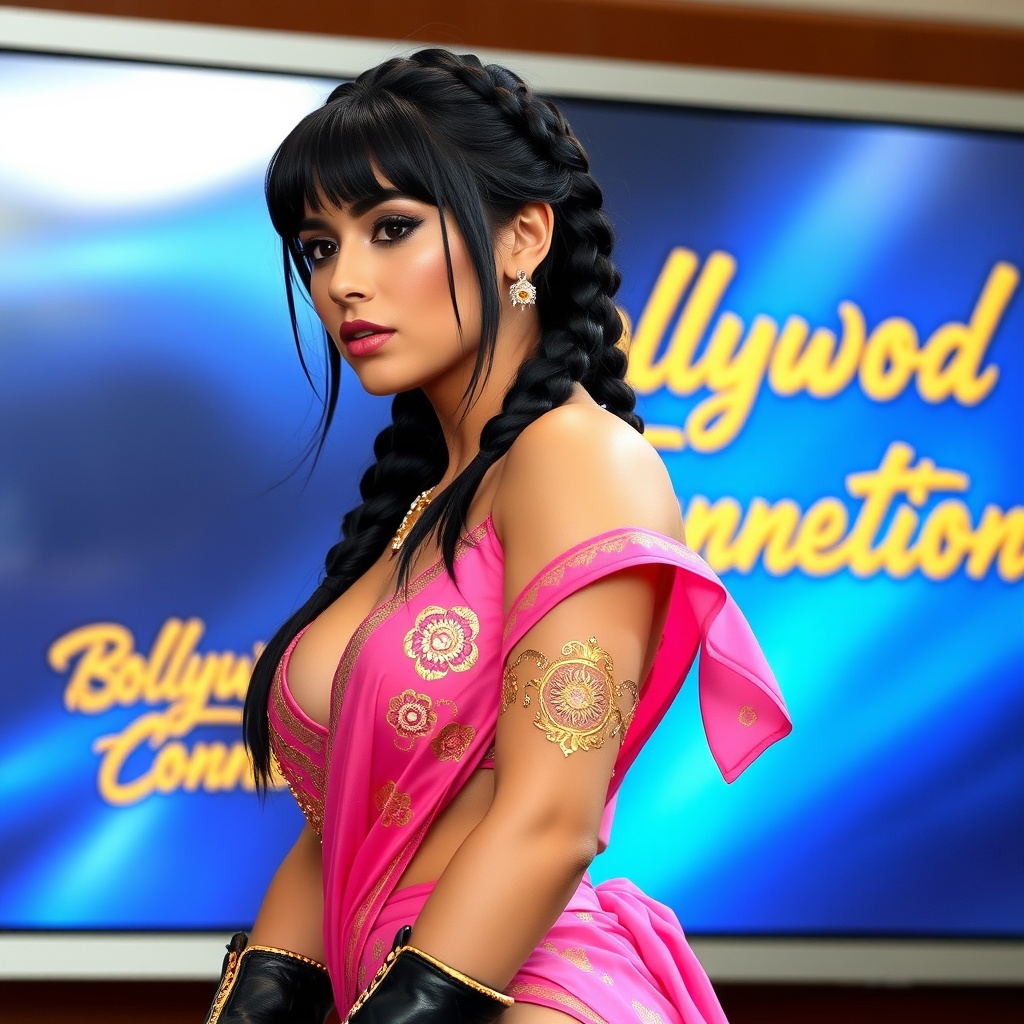 DesolateFoxx's tweet photo. Pranavi Devi #pranavidevi #bollywoodconnection #WWE2K24 https://t.co/zfgVozrz9S