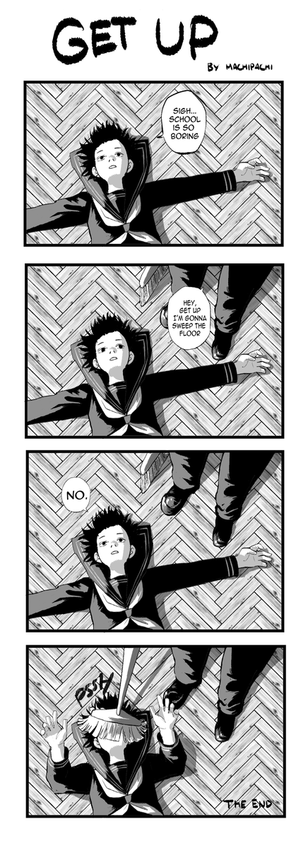 4 panel comics I've drawn throughout the years...
I love making them 