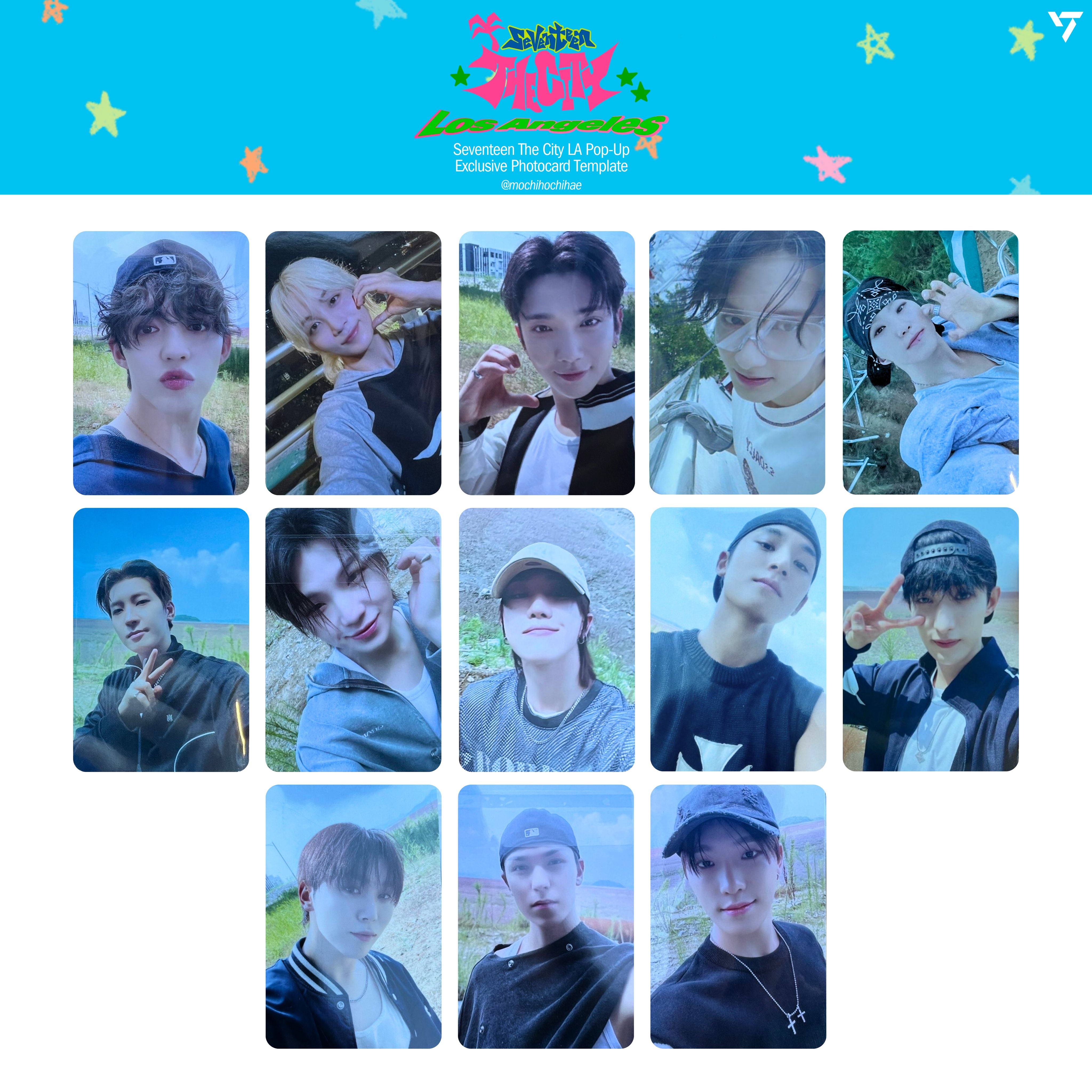 SEVENTEEN エスクプス THE CITY LA ポップアップ トレカ