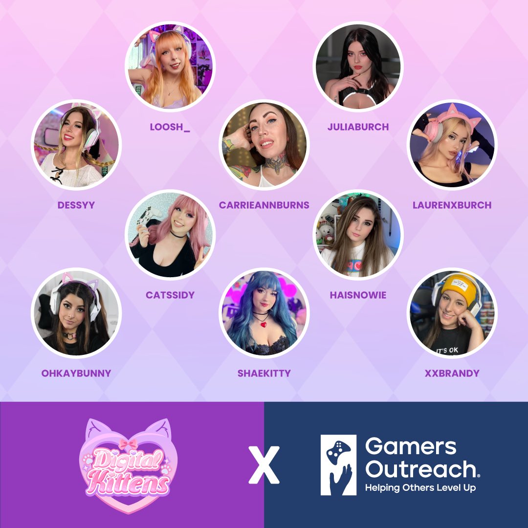 DigitalxKittens's tweet photo. Digital Kittens’ very first charity stream! 🎉

We’re teaming up with @GamersOutreach to bring the joy of gaming to children in hospitals. 

Join us this Fri, Nov 8, 5PM-10PM EST for an evening of gaming with your favorite kittens. 💕 https://t.co/ls3A0T2JEI