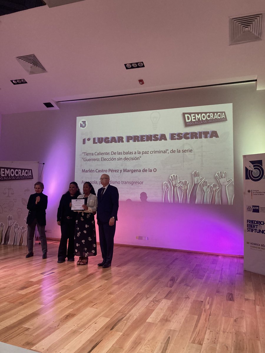 Premio Alemán de Periodismo Walter Reuter tweet media