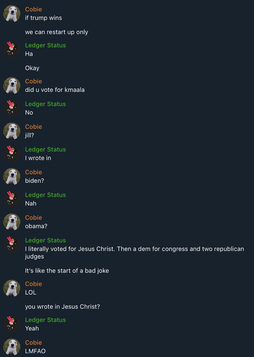 Cobie tweet media