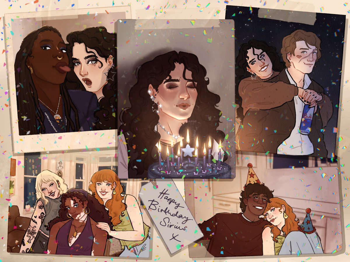 tarraing_'s tweet photo. sirius black’s birthday party, aka the event of the season

#siriusblack #wolfstar #marauders https://t.co/jyQgindSst