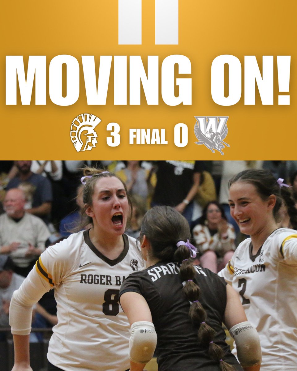 Roger Bacon Athletics (@rbspartans) on Twitter photo How are we feeling, Spartans?
We’ll see you Saturday in the State Championship, Spartan Army!
#HailSpartans | <a href="/RogerBaconGVB/">Roger Bacon Girls Volleyball</a> How are we feeling, Spartans?
We’ll see you Saturday in the State Championship, Spartan Army!
#HailSpartans | <a href="/RogerBaconGVB/">Roger Bacon Girls Volleyball</a>