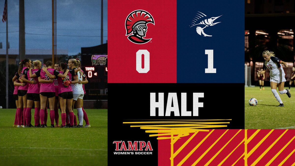 With a goal late in the first half, the Sailfish are up 1-0 at the half.

📺 TampaSpartans.tv
📊 TampaStats.com

#StandAsOne🛡