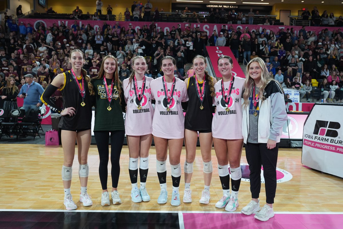 IGHSAU (@ighsau) on Twitter photo 2A All-Tournament team (L-R)
Molly Shafer, Eddyville - Blakesburg - Fremont (Captain)
Ali Scherbring, Beckman
Channing Johnson, Denver 
Grace Mullihan, Denver
Kate Shafer, Eddyville - Blakesburg - Fremont
Bailey Mullihan, Denver
Reese Naeve, Regina 2A All-Tournament team (L-R)
Molly Shafer, Eddyville - Blakesburg - Fremont (Captain)
Ali Scherbring, Beckman
Channing Johnson, Denver 
Grace Mullihan, Denver
Kate Shafer, Eddyville - Blakesburg - Fremont
Bailey Mullihan, Denver
Reese Naeve, Regina