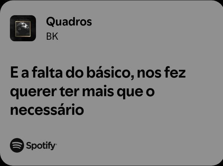 vcs não entenderiam