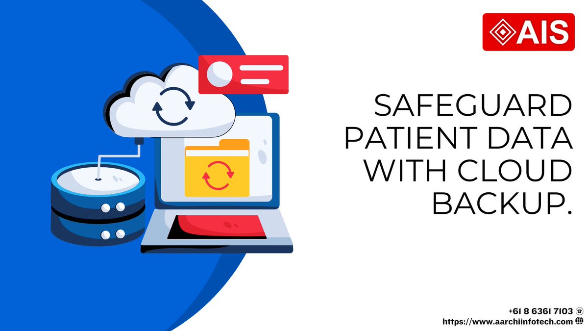 AISHubAU's tweet image. Protect your #data with AIS’s #CloudBackupsolutions! 

Secure, reliable, and easy for #Perth businesses. Call for a free consultation! #CloudBackup #DataSecurity vbt.io/goto/9ojr