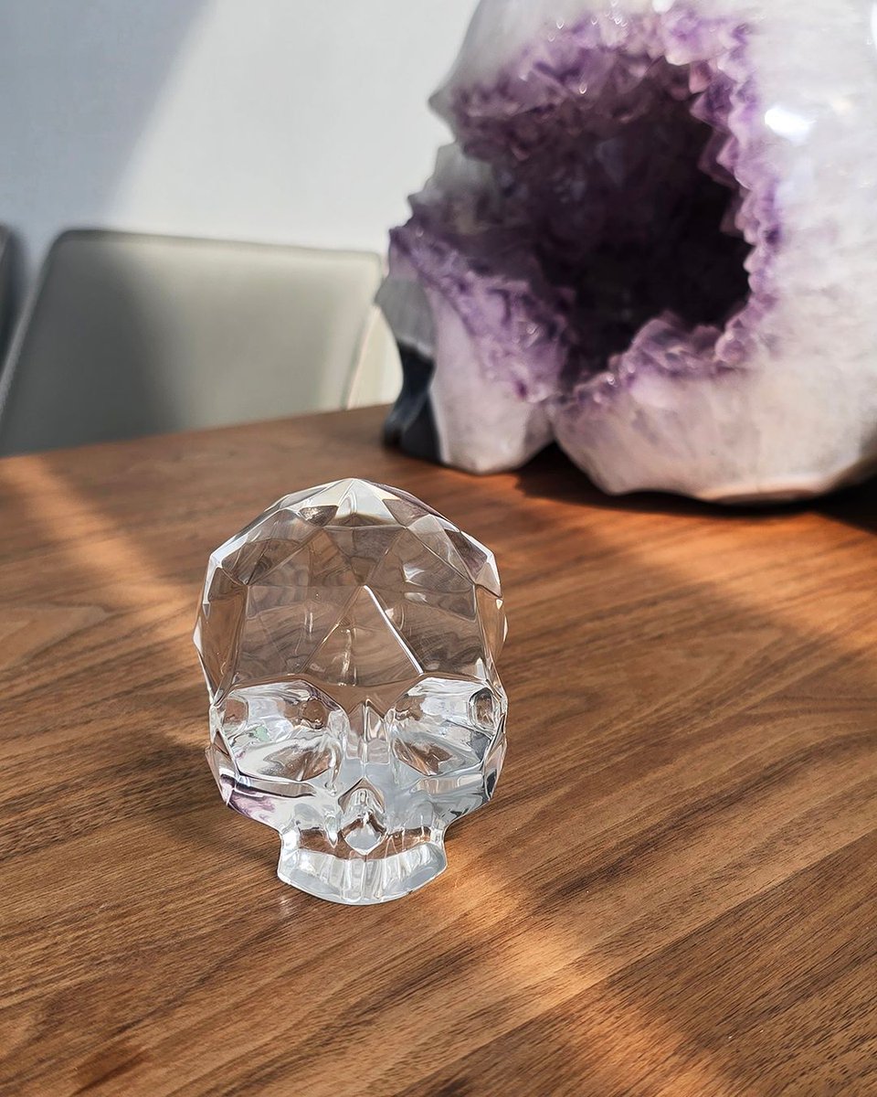 Skullis, Creator of the Finest Gemstone &amp; Crystal Skulls.⁣ ⁣

3.7" Faceted K9 Crystal Hand Carved Crystal Skull Sculpture, Crystal Healing 

Search for "S0001633" at skullis.com to see all the details or buy it now.
