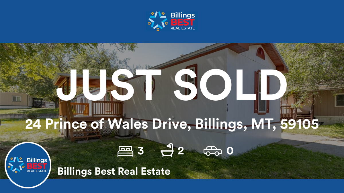 NancyBrook's tweet photo. 🛌 3 🛀 2
📍 24 Prince of Wales Drive, Billings, MT, 59105

Our team’s latest sale on RateMyAgent
MT RRE-RBS-LIC-102634
https://t.co/nV25vc3l64

...
#ratemyagent #realestate https://t.co/Yb1nI2rSK4