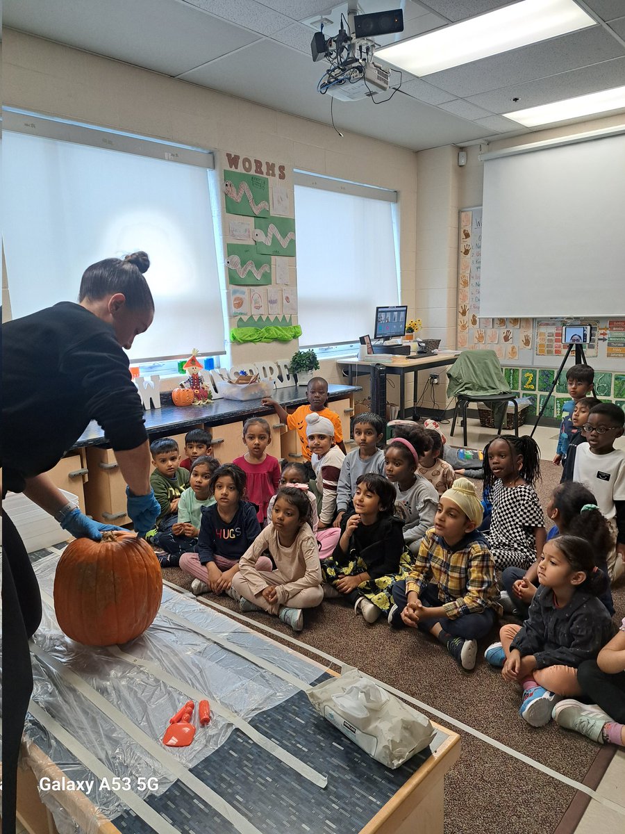 For our pumpkin carving, we 'live streamed' the event so families could join in and see what we were up to. Our families were so happy to be apart. What will we stream next ?  <a href="/MandelaPS/">Nelson Mandela PS</a> <a href="/PeelSchools/">Peel District School Board</a> <a href="/peel21st/">Empowering Modern Learners @ PDSB</a>