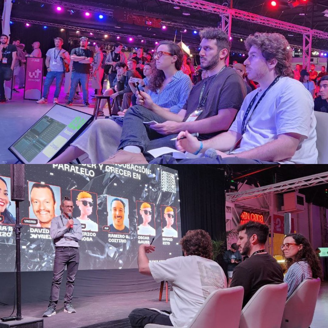 🎉 ¡Gracias a <a href="/ignaciogomenuka/">Chona</a> de MatterScale Ventures, <a href="/Sara_Gandini/">sara gandini</a> de <a href="/NewtopiaVC/">NewtopiaVC</a> y a <a href="/fede_lenci7/">Fedelen 🦎</a> de <a href="/FonderLatam/">Fonder 🧭</a> por ser jurados en el pitch de nuestros proyectos en <a href="/labitconf/">LABITCONF</a> 2024! 🙌
Fue un honor contar con su experiencia y apoyo a la comunidad 

#Web3. #Speezard