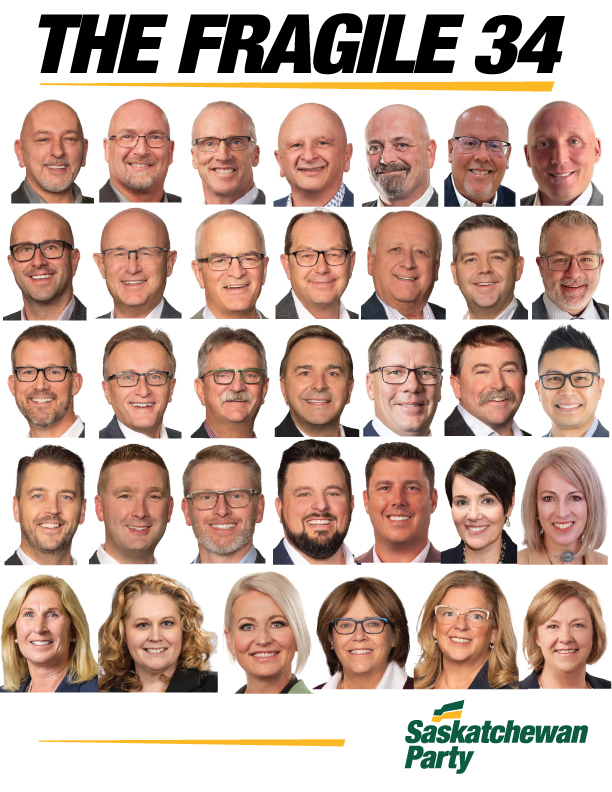 A slim majority. What do you notice? #skpoli