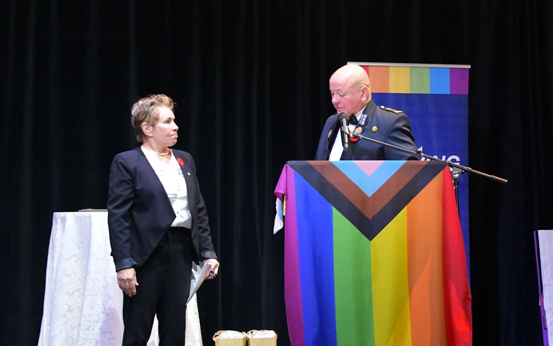 Joanna Styrczula (@pcstyrczula) on Twitter photo Thank you <a href="/swpontario/">Serving With Pride</a> for a great evening at the 2024 gala and awards night. We witnessed a historical moment when Chief Demkiw issued an apology to Dr. Adrienne Rosen 50 years after the Brunswick House incident.
thecanadianencyclopedia.ca/en/article/the⦠Thank you <a href="/swpontario/">Serving With Pride</a> for a great evening at the 2024 gala and awards night. We witnessed a historical moment when Chief Demkiw issued an apology to Dr. Adrienne Rosen 50 years after the Brunswick House incident.
thecanadianencyclopedia.ca/en/article/theā¦