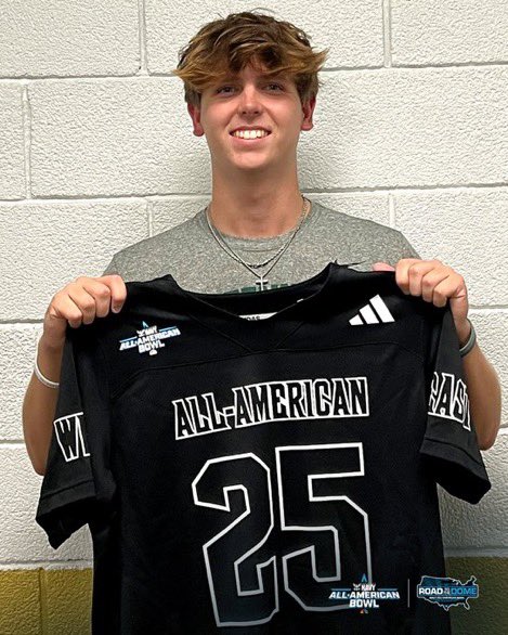 Chris Sailer Kicking (@chris_sailer) on Twitter photo So happy for and proud of Chris Sailer Kicking <a href="/AABonNBC/">Navy All-American Bowl</a> Selections <a href="/dilloncurtis07/">Dillon Curtis</a> and <a href="/NoahPiper25/">Noah Piper ‘25</a>. Both were honored and presented with their All-American jerseys yesterday. Both earned their spots this past summer at CSK Camps. Catch the game on <a href="/NBCSports/">NBC Sports</a> January 11, 2025. So happy for and proud of Chris Sailer Kicking <a href="/AABonNBC/">Navy All-American Bowl</a> Selections <a href="/dilloncurtis07/">Dillon Curtis</a> and <a href="/NoahPiper25/">Noah Piper ‘25</a>. Both were honored and presented with their All-American jerseys yesterday. Both earned their spots this past summer at CSK Camps. Catch the game on <a href="/NBCSports/">NBC Sports</a> January 11, 2025.