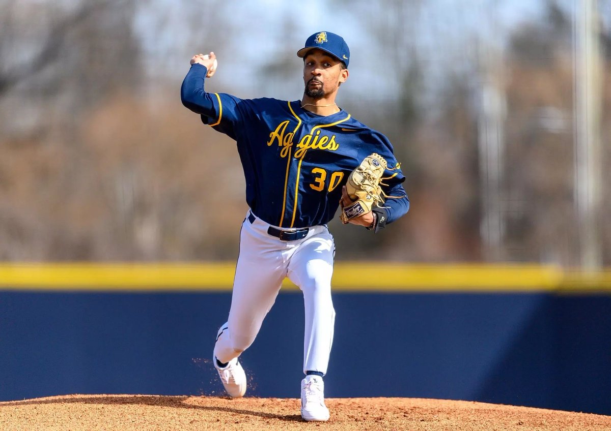 .<a href="/NCAT_Baseball/">𝓓𝓲𝓪𝓶𝓸𝓷𝓭 𝓐𝓰𝓰𝓲𝓮𝓼</a> turned over a lot of its pitching staff after last season, but one interesting returnee to watch is <a href="/Diegobarrett7/">Diego™️</a>.

Against Elon, he featured a 79-81 mph slider that showed horizontal break up to 22 inches.

<a href="/KinaTraxInc/">KinaTrax</a> Fall Notebook 👉 buff.ly/3YZRWD9