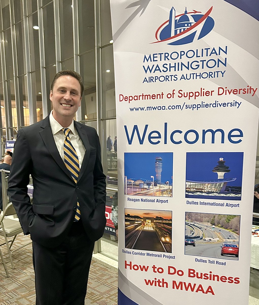 lexjohnstone's tweet image. Lively and informative evening within the intersection of the small business community and the aviation industry. Thanks @MWAAHQ &amp;amp; @MetroDCHCA!