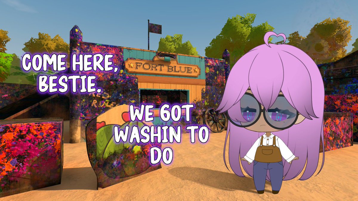 DonutTheHidden's tweet photo. Howdy y'all!

Gonna be streaming some chill powerwashing sounds to relax to in like 15 minutes so I hope you'll join if you need a place to just vibe and exist for awhile~

I'll see y'all there! https://t.co/giwt8pjO6M