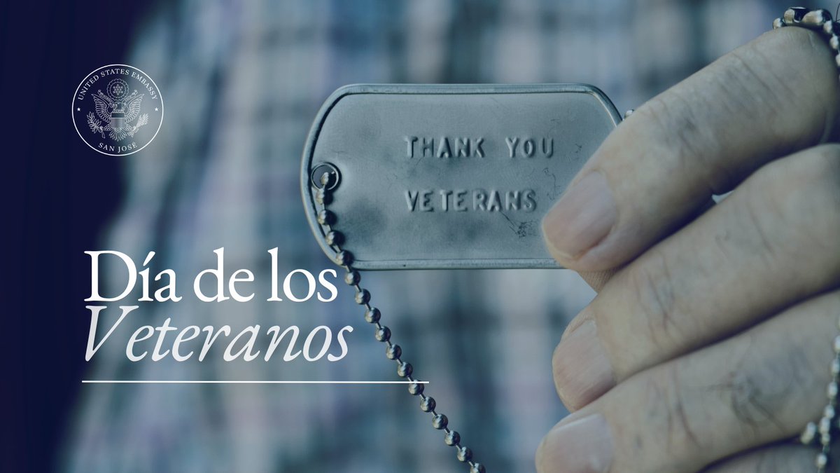 Hoy, con profundo agradecimiento, me uno a la conmemoración de los veteranos  estadounidenses. Su valentía, servicio y sacrificio significan muchísimo  para nuestra nación. #VeteransDay, image size:1200x675