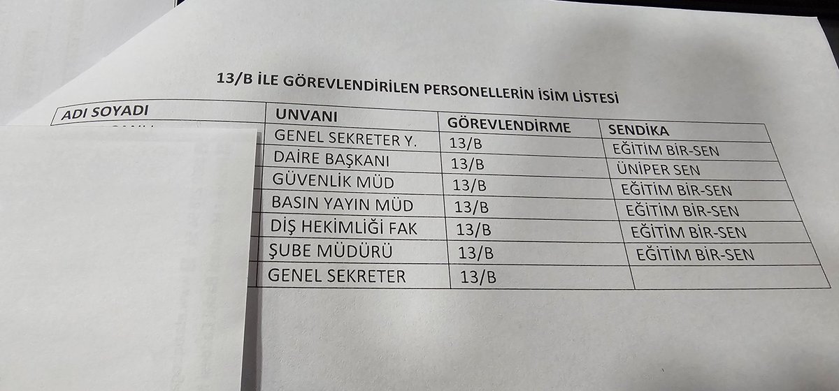 Tayyip DALGIN (@tayyip_dalgin) on Twitter photo Bingöl üniversitesinde ki dost ahbap ilişkisi üzerine yapılan atamaların rezaletine bakın yönetim resmen Sendikacılık yapmaktadır.
<a href="/YuksekogretimK/">Yükseköğretim Kurulu</a> <a href="/_cevdetyilmaz/">Cevdet Yılmaz</a> <a href="/FeyziBerdibek1/">Feyzi Berdibek🇹🇷</a> <a href="/Akparti/">AK Parti</a> <a href="/Korkutata_Zeki/">Zeki Korkutata</a> <a href="/bingolvaliligi/">T.C. Bingöl Valiliği</a> <a href="/bingoledu2007/">Bingöl Üniversitesi</a> <a href="/KamuAscilar/">Kamu Aşçıları Platformu</a> <a href="/bingolbasin/">Bingöl Basın</a> <a href="/gencbasin/">GENC BASIN</a> Bingöl üniversitesinde ki dost ahbap ilişkisi üzerine yapılan atamaların rezaletine bakın yönetim resmen Sendikacılık yapmaktadır.
<a href="/YuksekogretimK/">Yükseköğretim Kurulu</a> <a href="/_cevdetyilmaz/">Cevdet Yılmaz</a> <a href="/FeyziBerdibek1/">Feyzi Berdibek🇹🇷</a> <a href="/Akparti/">AK Parti</a> <a href="/Korkutata_Zeki/">Zeki Korkutata</a> <a href="/bingolvaliligi/">T.C. Bingöl Valiliği</a> <a href="/bingoledu2007/">Bingöl Üniversitesi</a> <a href="/KamuAscilar/">Kamu Aşçıları Platformu</a> <a href="/bingolbasin/">Bingöl Basın</a> <a href="/gencbasin/">GENC BASIN</a>
