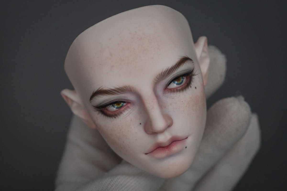 KaisiPaints's tweet photo. Faceup for artist bjd head Mark.
Sculpt by @_Vailer_
#doll #dollhobby #bjd #abjd #resindoll #balljointeddoll #bjdartist #bjdhead #bjdfaceup #bjdmakeup https://t.co/KV3LTGOAO2