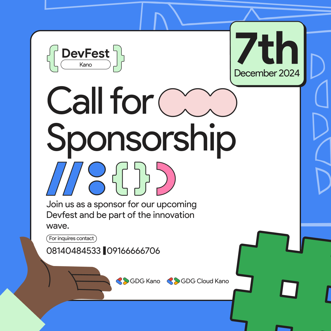 Yet another time of the year!🎊

DevFestKano24