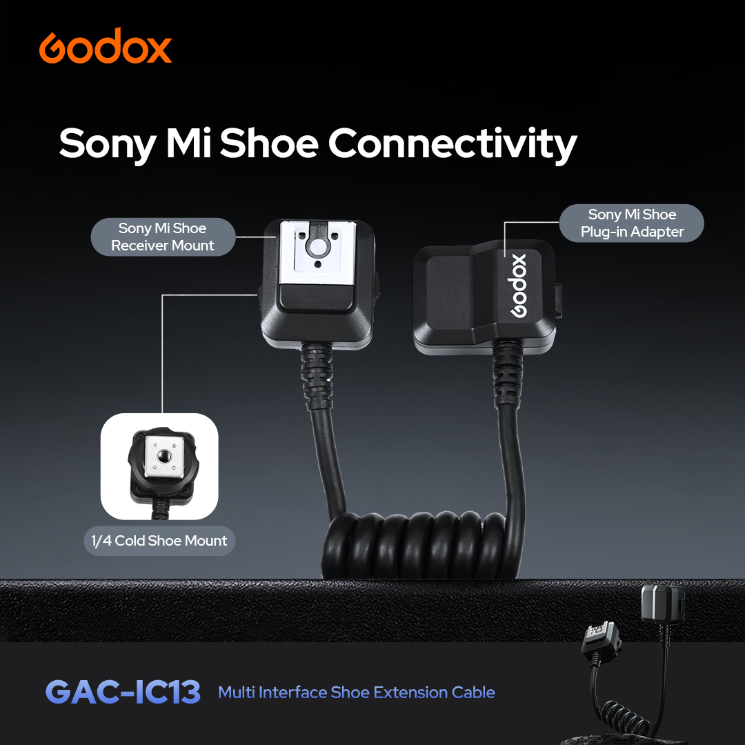 GodoxAudio's tweet photo. New Release | Mi Shoe Extension Cable GAC-IC13
GAC-IC13 is a high-quality audio extension cable specifically designed for Sony cameras minimizing interference caused by camera cages or rig attachments. 
#godoxaudio #godox #newrelease #sonycamera #sonyimages #audiogear #accessory https://t.co/qD2uG4uvOW
