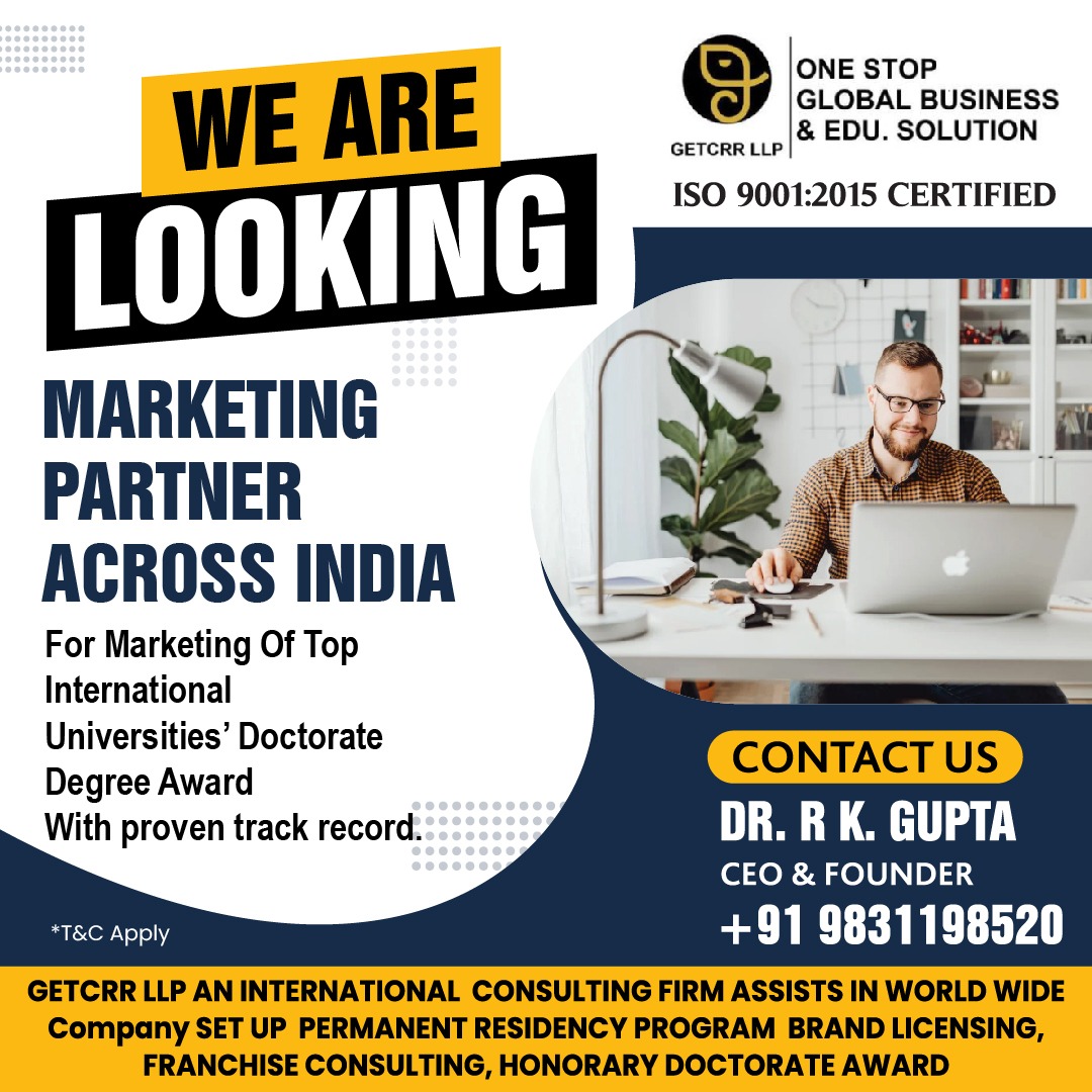 getcrrus's tweet photo. We are Seeking For Marketing Partner Across India for marketing of #topinternationaluniversities

More information :
Visit : https://t.co/6qDzmiV5J1
Contact with us : +91 98311 98520

#honorarydoctorate #doctoratedegree #doctorate #getcrrllp #Noida #globalbusiness https://t.co/LTPTvDgzfC