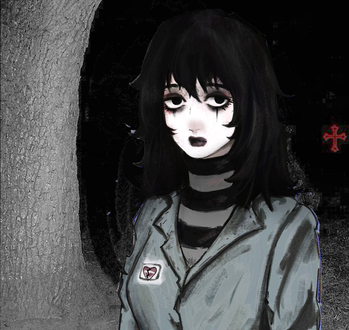 ProidikG's tweet photo. #Mouthwashing 
mom...became goth https://t.co/mLqZNU9pRN