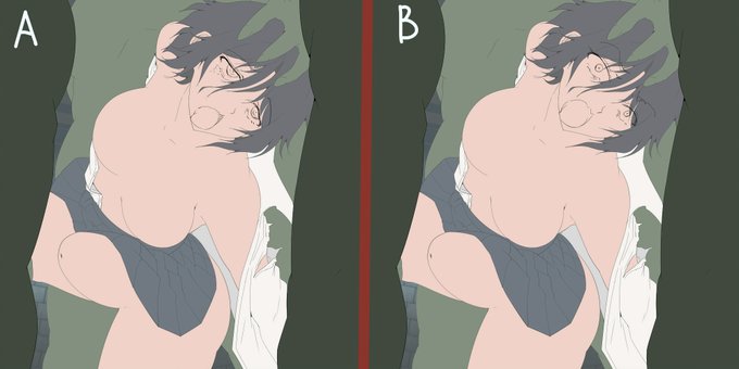 下記の場所でアンケです
どちらの表情で完成がいいですか? 