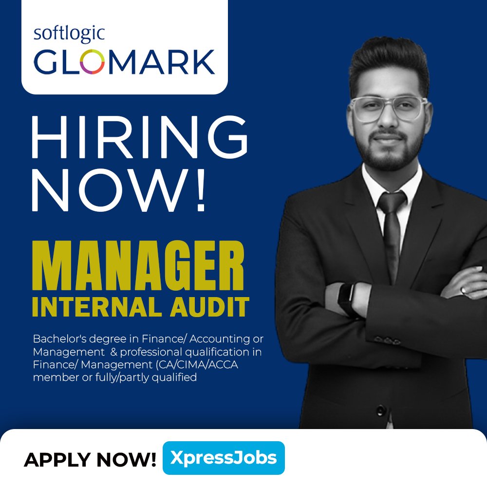 xpress_jobs's tweet image. Softlogic GLOMARK is hiring Manager - Internal Audit

Apply via xpress.jobs/jobs/view/1611…

#JobOpening #HiringNow #SoftlogicGLOMARK #InternalAudit #AuditManager #FinanceJobs #JoinOurTeam #CareerOpportunities #SriLankaJobs #ApplyNow #ProfessionalGrowth