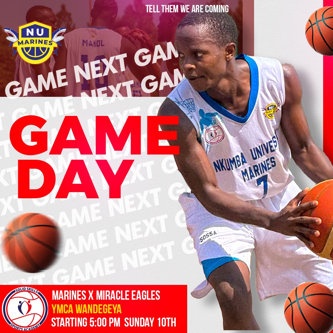 Coming up as we wind up with the second Round 
This weekend on Sunday 5:00 pm 
<a href="/FUBA_DIV1AND2/">FUBA Div 1 & 2</a> 
<a href="/NkumbaUni/">Nkumba University</a> 
<a href="/Sports_Nku/">NKU SPORTS</a> 
<a href="/solid_sossa/">Solid Skills Sports Academy (SOSSA)</a> 
#tellthemwearecoming