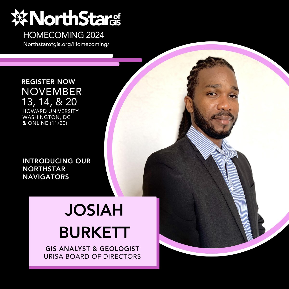 Introducing the NorthStar Navigators, our pioneering program launched this August to honor and empower Black professionals making waves in geography, GIS, and related fields. 

🌐 Register here: northstarofgis.org/homecoming/#re…

#NorthStarHC2024 #GISDay2024 #NorthStarOfGIS #RegiterNow