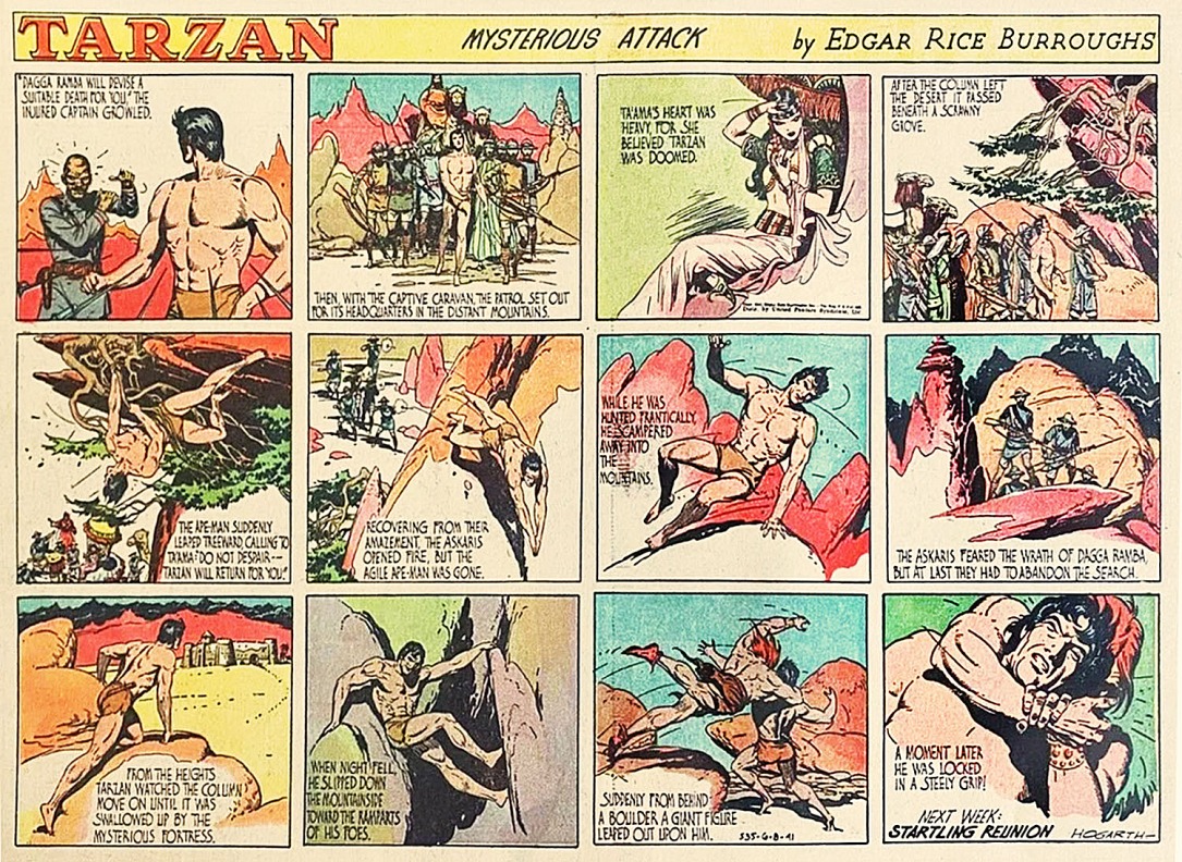 ERBzine Weekly Webzine: Nov 8-14, 2024 ~ ERBzine.com/mag/ez241108.h…  ~ LOTHAR -KALDANE-THAVAS-CONNECTION ~  TARZAN IN SAVAGE PELLUCIDAR ~ 1, 2, 3 LITTLE TANTORS ~ Halloween ~ COMICS; Hogarth, foster, Dell#51 ~ Events ~ Updates