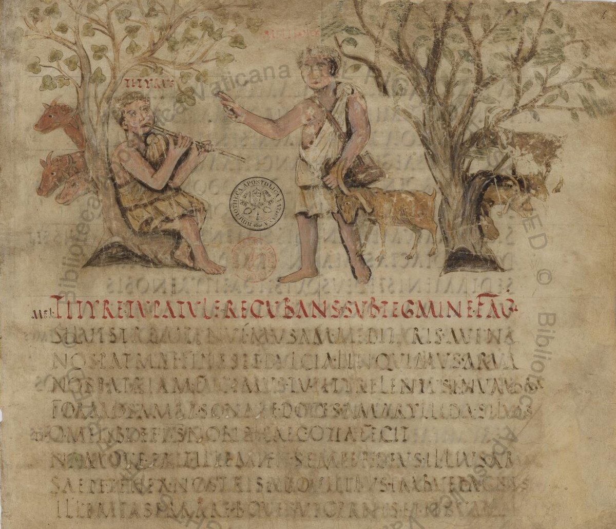 museumartium's tweet photo. The phrase derives from the fourth poem of the Eclogues by the Latin poet Virgil. The fourth eclogue contains the passage (lines 4–10)

"Now is come the last age of the Cumaean prophecy: 
the great cycle of ages is born anew. 
Now returns the Maid, returns the reign of Saturn: 
now from high heaven a new generation comes down. 
Yet do thou at that boy's birth, in whom the iron age shall begin to cease, 
and the golden to arise over all the world, 
holy Lucina, be gracious; now thine own Apollo reigns."

The motto is specifically a rephrasing of the second line: "Magnus ab integro saeclorum nascitur ordo" (The great cycle of ages is born anew).