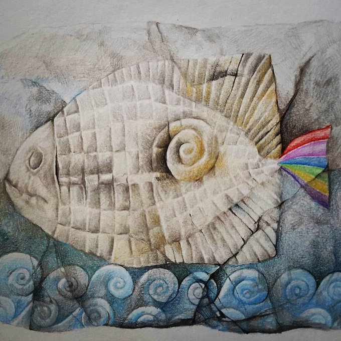 If it's Friday, it must be a Fish.
🐟🐟🐟
#drawing #dessin #illustration #fish #friday #art #artist #inkdrawing #artgallery #animaldrawing #artistsonx