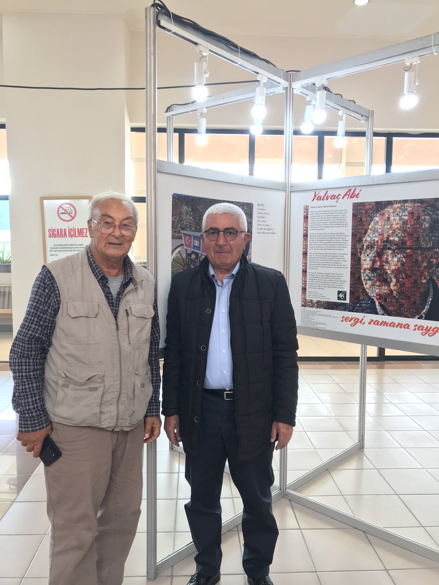 Sevgili DOSTLAR;
İstanbul TÜYAP'ta Onur Yazarı Yalvaç Ural sergisi fotoğraflarını çeken Erzincan'ın yüz akı Değerli Ağabeyim Yazar, gazeteci, fotoğraf sanatçısı Lütfü Özgünaydın'ı ziyaret ettim. Lütfü Ağabeye sağlıklar diliyorum. Esen kalın.
